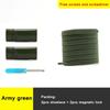 Colorful Magnetic Lock elastic Shoelaces Without ties Elastic Laces Sneaker No Tie Shoe laces Kids Adult Flat Shoelace for Shoes