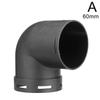 60/75mm Air Vent Ducting Pipe 90°Elbow Pipe Outlet Exhaust Connectors Joiner For Eberspaecher Webasto Diesel Parking Heater