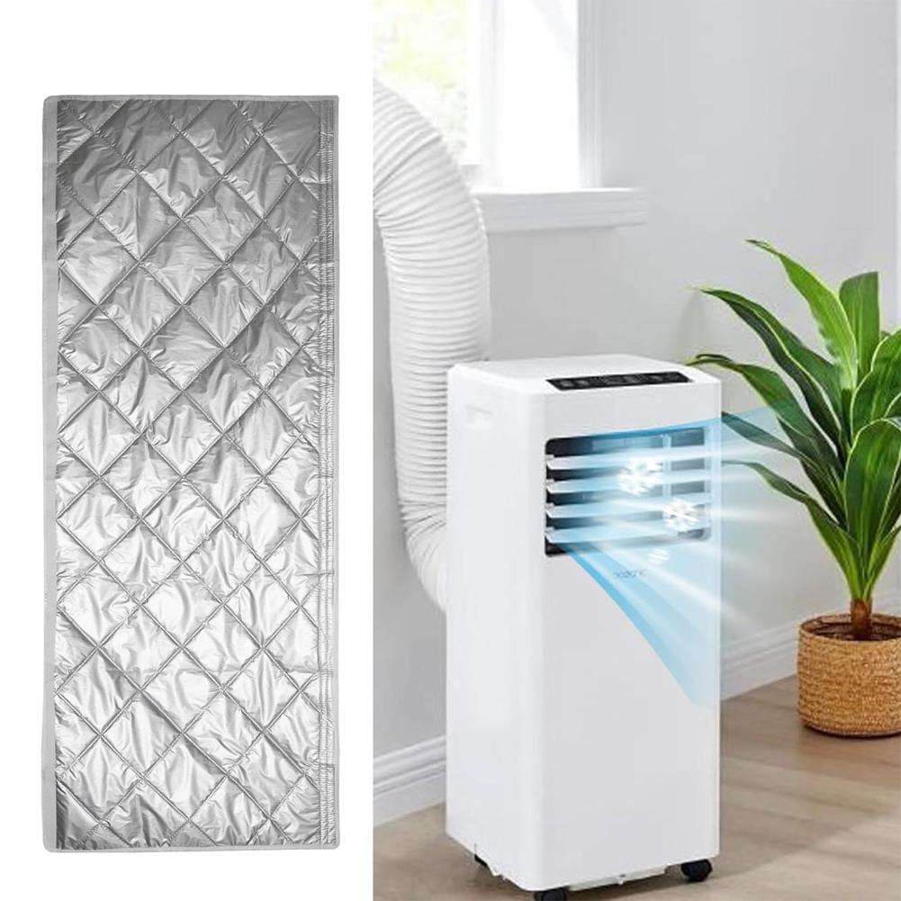 Adjustable AC Exhaust Hose Cover Quilted Insulation Sleeve for Portable Air Conditioner Duct
