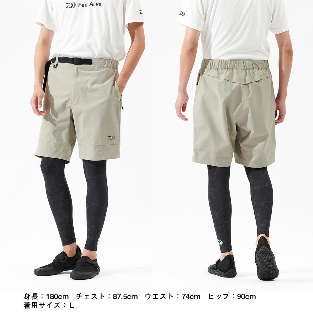 Daiwa Regenhose Medium 25DR-5025P Greige,