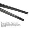Carbon Fiber 700C Road Bike Front Fork C Brake Straight Tube Front Suspension Fork Quick Release Glossy