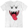 Boo Super Mario Funny King Boo Ghost Video Game Fan  T Shirt