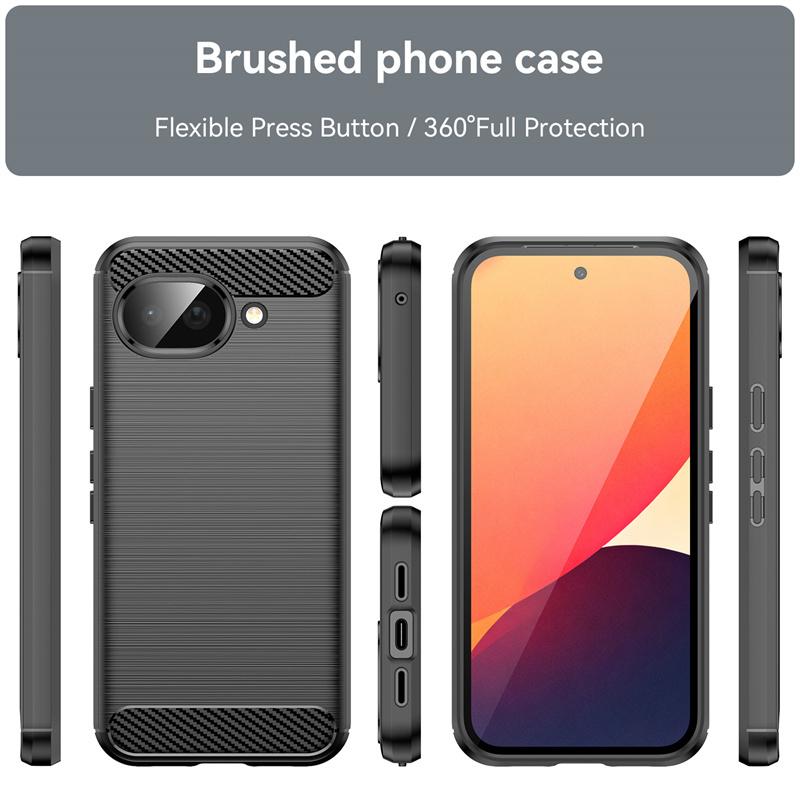 Non-Slip Flexible TPU Case for Google Pixel 10A Pixel 10 Pro XL Protective Cover Shockproof Fundas Coque Capa