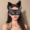 Halloween Cosplay Mask Masquerade Half Mask for Halloween Masquerade Carnivals