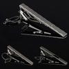 Gentleman Wedding Business Silver Metal Simple Suit Necktie Tie Clip Bar Pin