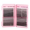 Eyelash Book Mixed False Eyelashes 392 Clusters Large Capacity D Curvature Curled Eyelashes