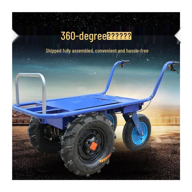 Zhongjing Electric 4-Wheel Orchard Transport Cart