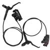 1 Pair Bicycle Hydraulic Disc Brake Mountain Bike Front and Rear Brake Levers Set