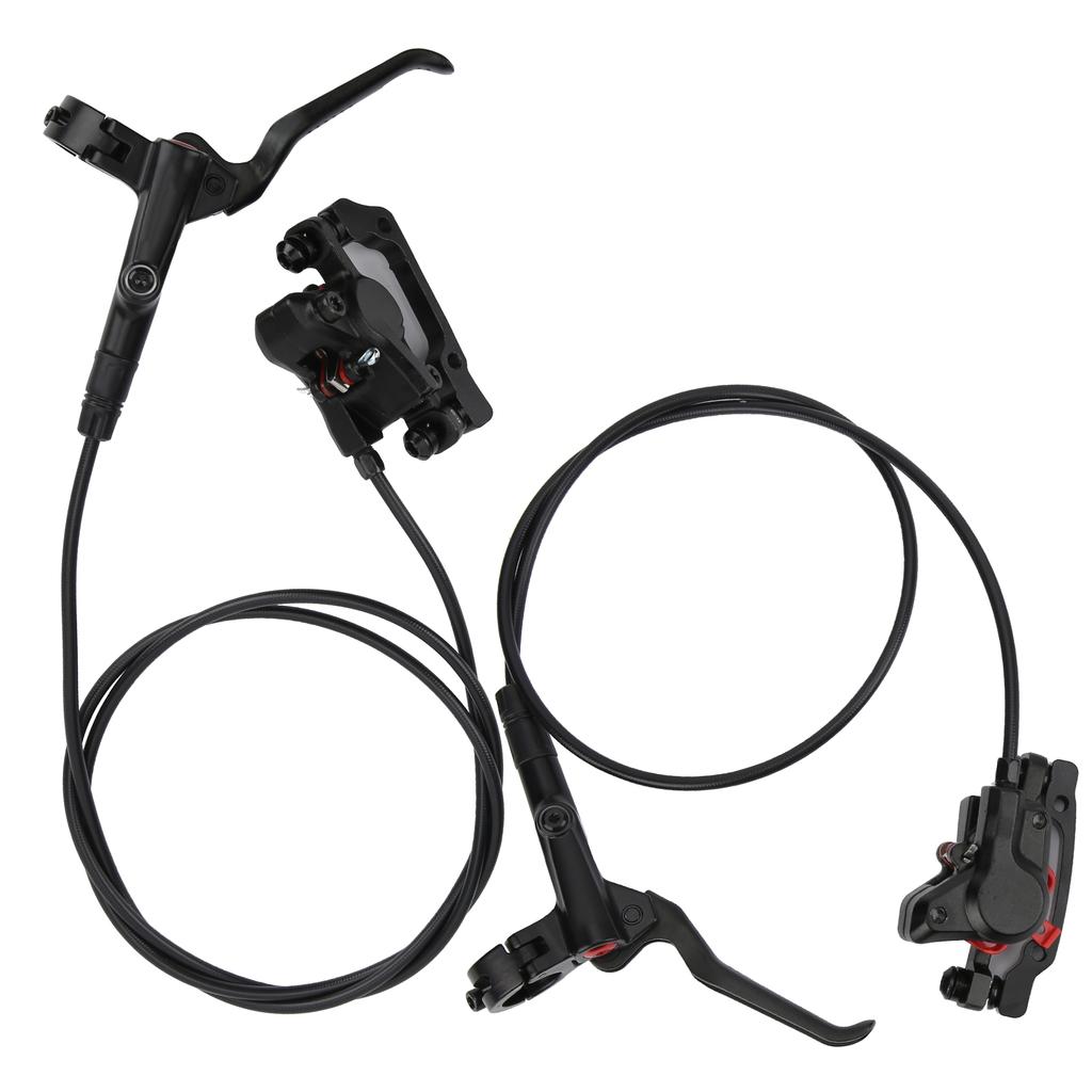 1 Pair Bicycle Hydraulic Disc Brake Mountain Bike Front and Rear Brake Levers Set