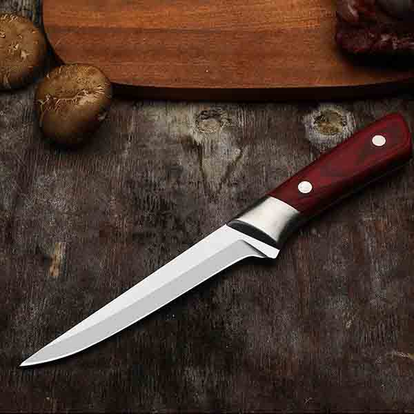 4 szt. Zestawy noży szefa kuchni Rzeźnia ze stali nierdzewnej Nóż do odkostniania Nóż rzeźniczy Ostry nóż do krojenia