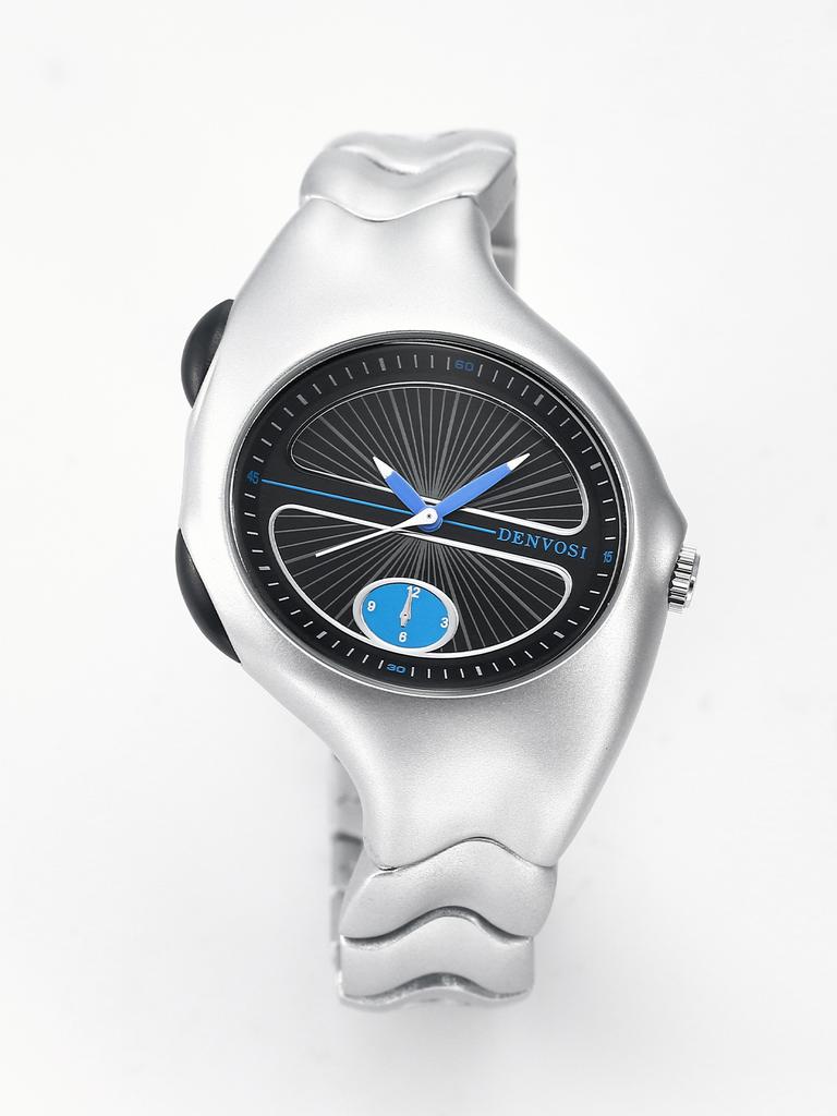 Alien Twist Original Watch Distorted Y2K Watch Men Quartz Watch Fashion Trendy Retro Watch Sports Niche Personality Design