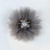 Crystal Core Organza Flower Brooch & Headdress DIY Accessories