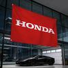 Motorcycle For HONDA Decorative Flag High Quality Polyester Fade Resistant Machine Washable Indoor Outdoor Hanging Banner RH6