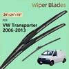 3x Front Rear Wiper Blades For Volkswagen VW Transporter T5 Multivan 2006 - 2013 2011 2010 2008 2007 Windshield Windscreen Parts