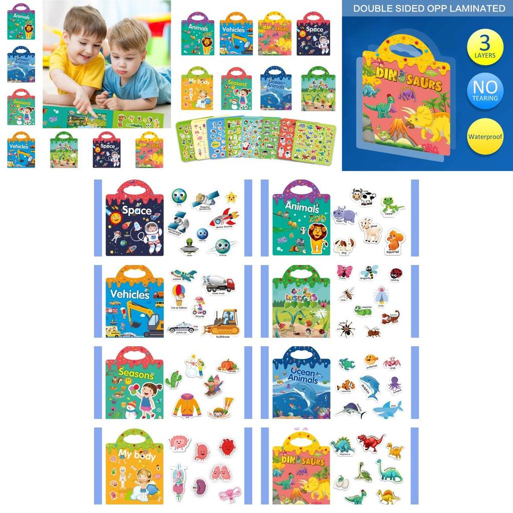 Dinoworld Stickerbuch für Kinder