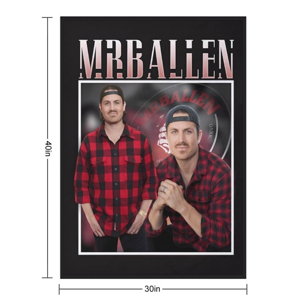 Mrballen Vintage T Shirt Throw Blanket Single Bed linens Polar Sleeping Bag Blankets
