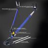1.7M/2.1M/2.4M New Stainless Steel Thickened Telescopic Fishing Rod Bracket Fishing Rod Dual Purpose Bracket Fishing Rod Holder