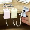 Cat Claw Hook Adjustable Desk Edge Hook Bag Hook Table Side Hanging Storage Rack Headset Desk Hanger School Home Universal Hook