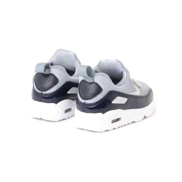 Nike Air Max Tiny 90 Cushioning Low top Toddler Shoes Obsidian Infant And Toddler 881924-401