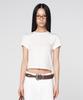 320SHOWROOM Daily Essential Back-Label Point T-Shirt Ivory