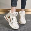 36-43 Women's Plus Size Fashionable Plus Velvet Warm Casual High Top Cotton Shoes Snow Boots Sports Women's Cotton Shoes