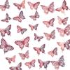 72PCS Hollow 3D Layered Butterfly Wall Stickers Metal Effect Creative Wall Decals for Living Room Bedroom Home Decoration