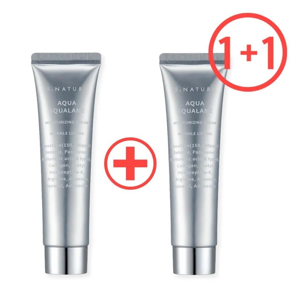 

S.NATURE Aqua Squalane Moisturizing Cream 60ml x 2