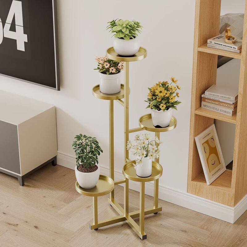 Multi-Tier Metal Plant Display Stand