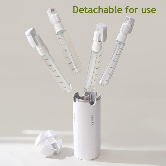 4Pcs/Set 30ML Travel Bottle Leak Proof Reusable Lotion Conditioner Shampoo Storage Bottle Dispenser Portable Refillable Empty Toiletries Container