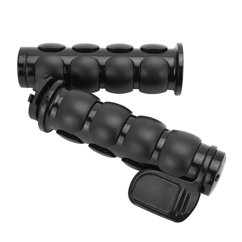 25mm 1" Motorcycle Handlebar Handle Bar End Hand Grips For Harle Cruiser Chopper Custom  Suzuki  Boulevard M109R  Road