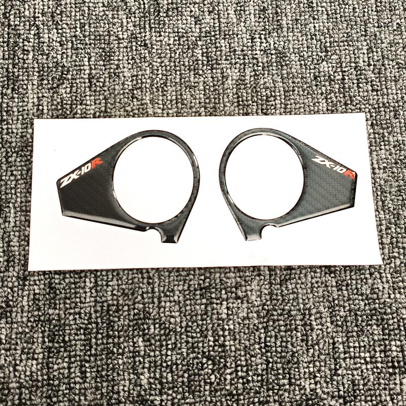 

Для Kawasaki ZX10R ZX-10R 2006 2007 мотоциклетная защитная пластина масляного бака, значок вилки, крышка рулевого кронштейна, наклейка чёрный