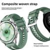 22mm Silikonový Pletený Nylonový Řemínek pro Huawei Watch GT6 Pro 46mm Pásek Nárameník pro Huawei GT5/GT4/GT3 46mm Náramek Řemínek na Hodinky