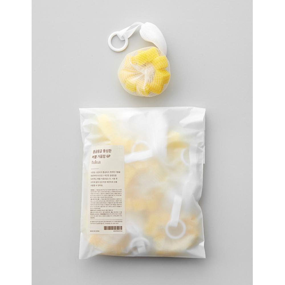 Tulua Mongle Mongle Rich Bubble Foam Net  Pack Of 6