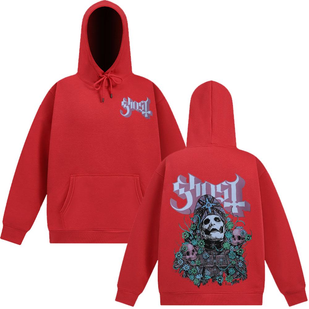 Vintage Ghost Band Cars Hoodies Y2k Clothes Winter Fashion Gothic Oversized Sweatshirts Long Sleeve Man Woman Hoodie Streetwear