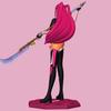 Kpop Hunter Figure Animated Movie Inspired Cartoon Girl Figurine Statue Model Home Office Bookshelf
