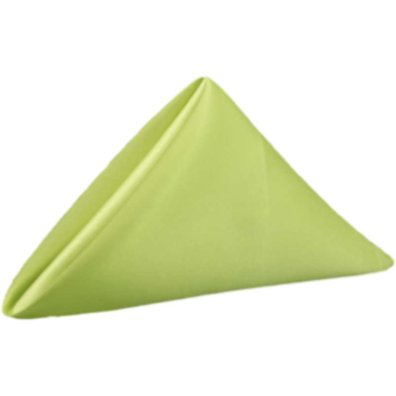 10pcs 35x35cm Square Satin Table Napkins Handkerchief  For Weddings,Party, Events, Hotels And Restaurants Decorations Supplies