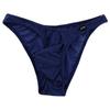[La Pomme] Bikini Shorts, GUS Fabric, Ultra-Thin, Fully Seam, 3D Structure, La Pomme Homme, Half-Back, Men's Underwear, Navy