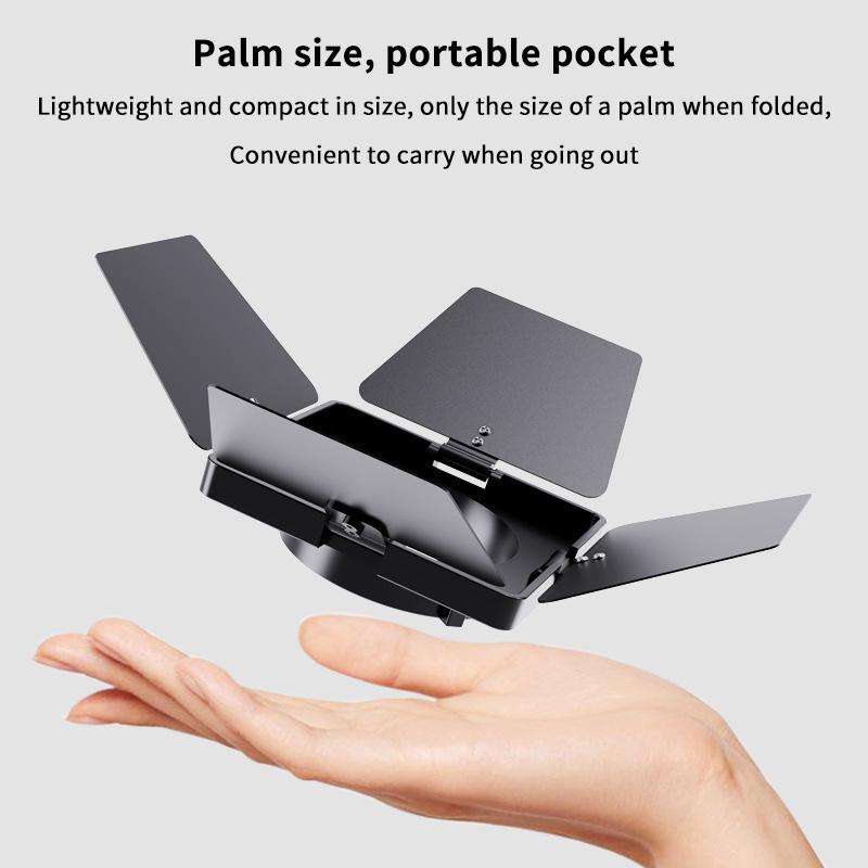 Compuertas Four-Blade Light Barrier For Mini Bowens Zgrl80 Modifier Of Light Profesional Accesorio Photography Studio one size