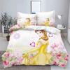 Princess Series 3D Print Children'S Cartoon Bedding Set 2/3-Piece Set,100% Polyester Quilt Cover Set With Pillowcases Home Decor