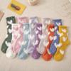 Herbst und Winter neue Liebe Damen Socken Korallenfleece haarfrei Bodensocken verdickt warm Hausarrest Socken
