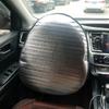 Universal Aluminum Foil Steering Wheel Sunshade for Car Heat Insulation Waterproof Sun Protection Cover 40CM Diameter