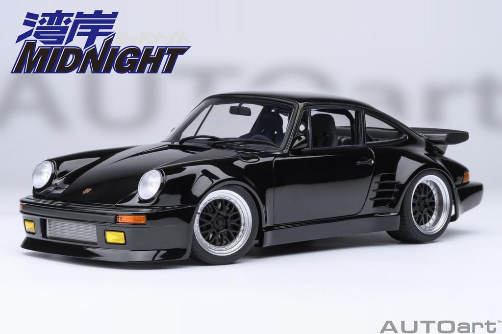 AUTOart Scale Porsche 911 Turbo Blackbird 1 Finished Product 78158 1/18 (930) "Wangan Midnight" (Volume Specification)