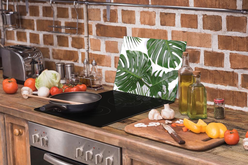 SZKLANA DESKA DO KROJENIA 40x30 MONSTERA