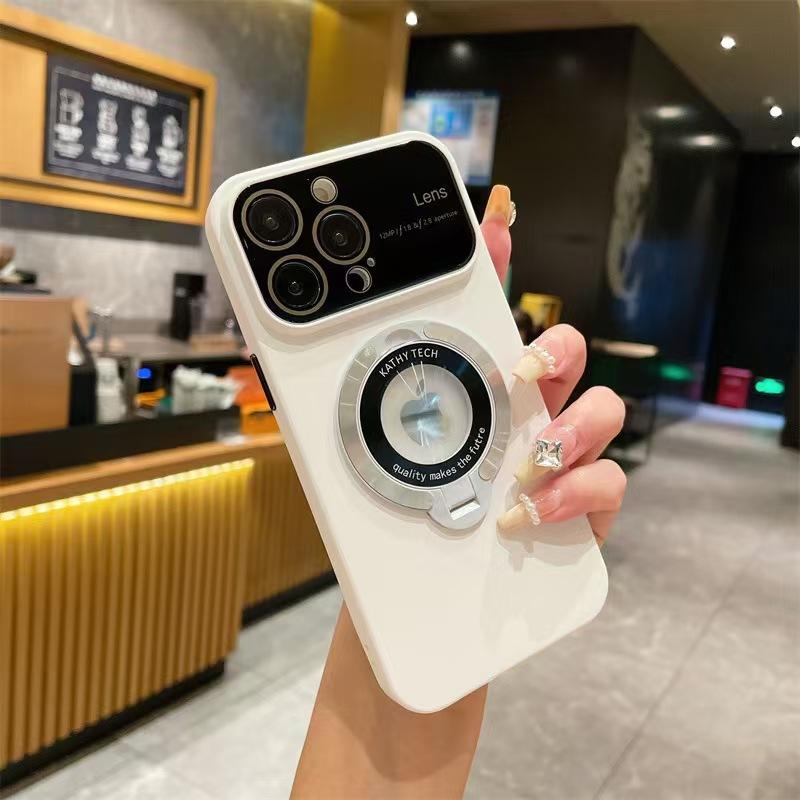 Etui na telefon IPhone14, Matowe PC Magnetyczny stojak Pełne pokrycie 13, Etui ochronne Apple 15Promax