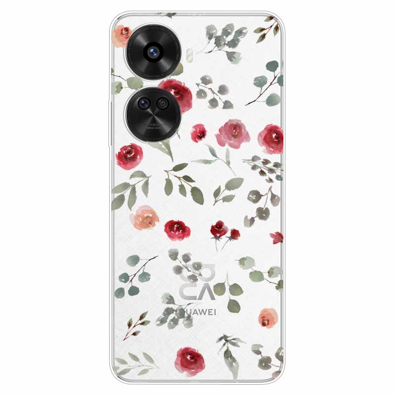 For Huawei Nova 12 SE Case Soft Girl Shockproof Phone Cover for Huawei Nova 12SE Case BNE-LX1 TPU Clear Transparent Silicone