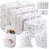 8-Piece Travel Clothing Storage Bag Set