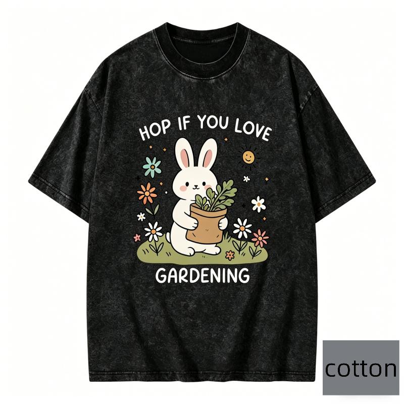 Korean Style Shortsleeved Tshirt Cute Fox Graphic Tee Oversized Top Men Women Pure Cotton Loose Fit Streetwear Casual Tee Top