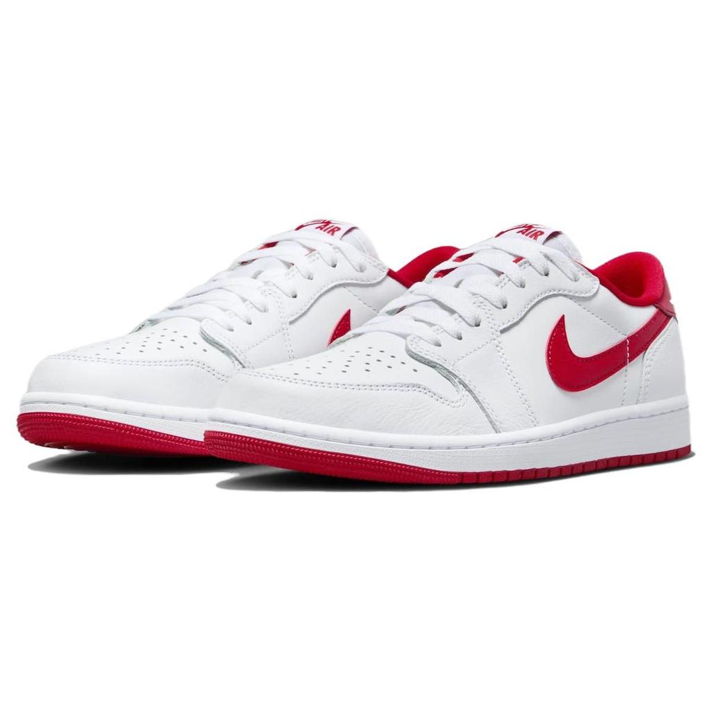 Sneakers Unisex Air Jordan 1 Retro Low OG University Red Bianco CZ0790-161