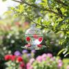 Three Hole Hummingbird Feeder Visible Birds Water Dispenser  Outdoor Garden