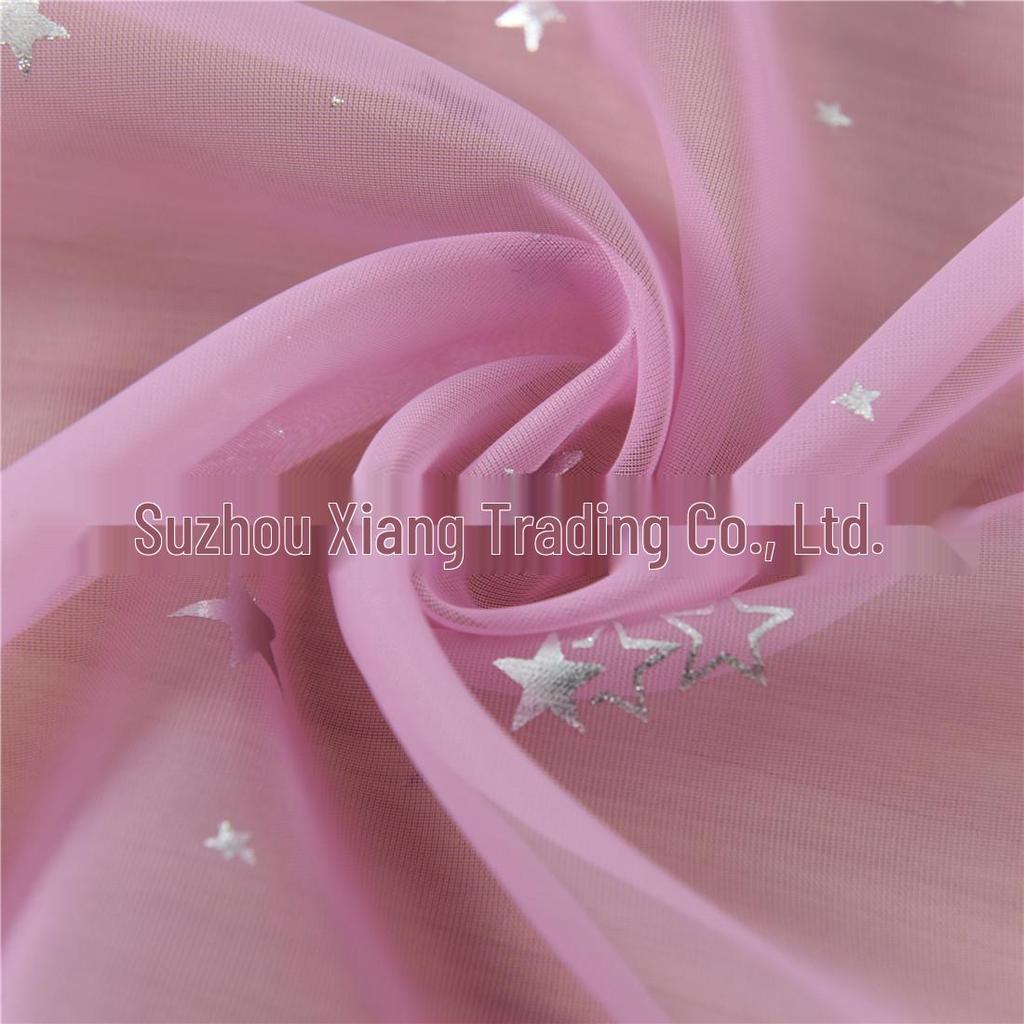 2025 Pastoral Fresh Star Curtain for Living Room and Bedroom